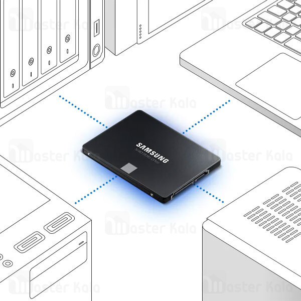 درایو SSD اینترنال سامسونگ Samsung Evo 870 2.5 inch ظرفیت 250 گیگابایت